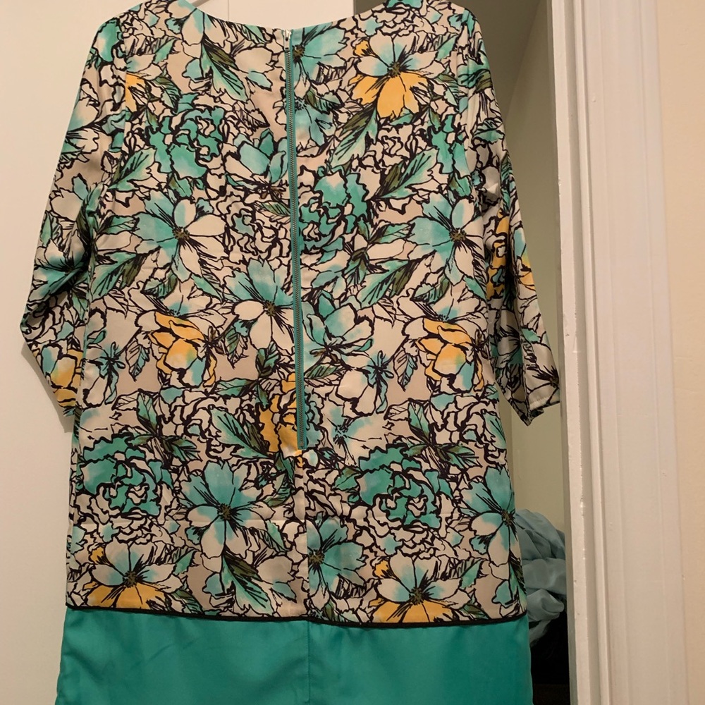 LIMITED green floral shift dress - NEW